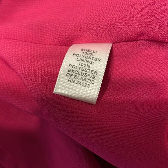 Hot Pink Halter Backless Dress - Picture 4 of 4